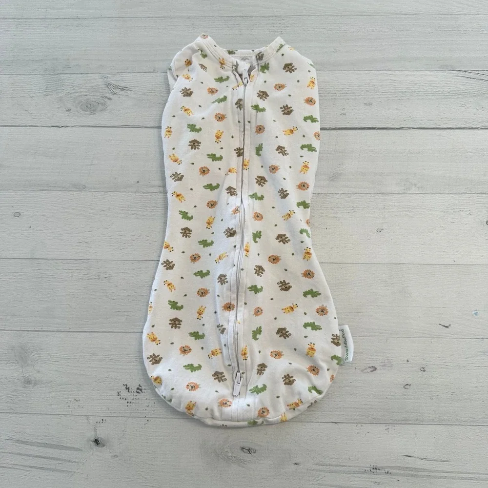 Summer infant swaddle‎ pod jungle animals swaddle newborn